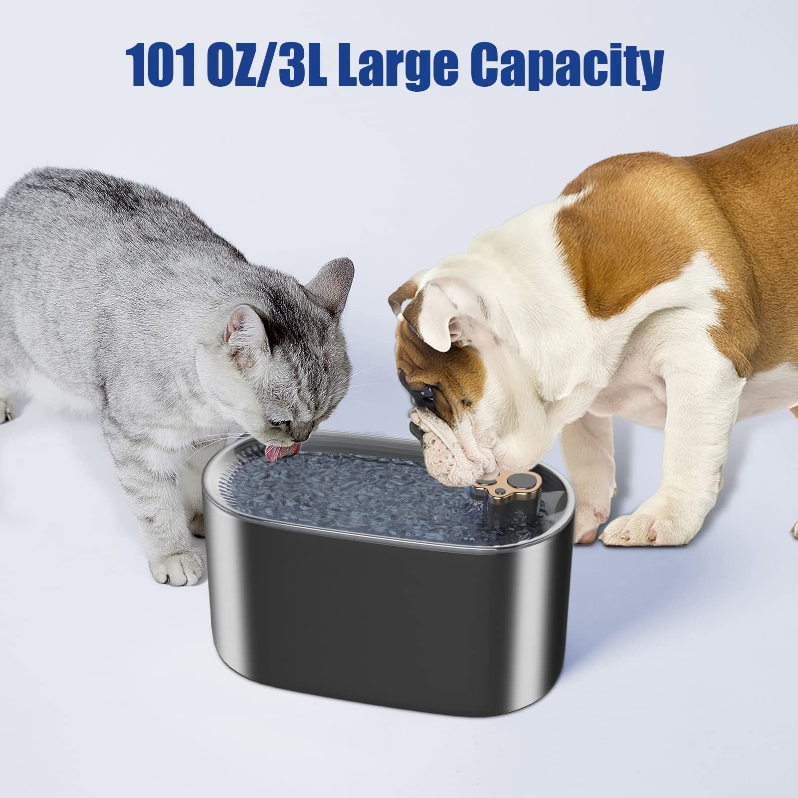 Cat Water Fountain Filter Automatic Drinker For Dogs Cats Pet Water Dispenser