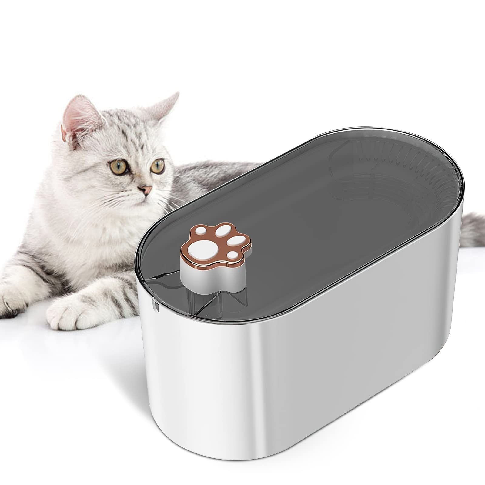 Cat Water Fountain Filter Automatic Drinker For Dogs Cats Pet Water Dispenser