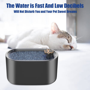 Cat Water Fountain Filter Automatic Drinker For Dogs Cats Pet Water Dispenser